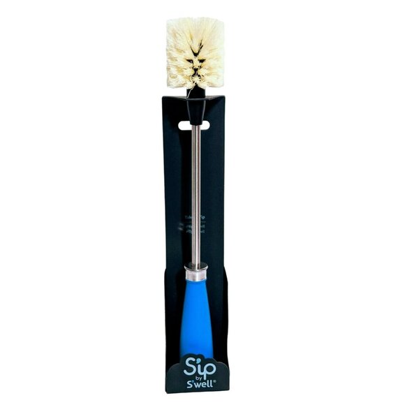 S'well Other - S’well S’ip Bottle Cleaning Brush Blue Removable Head Tall Glass Brush NEW